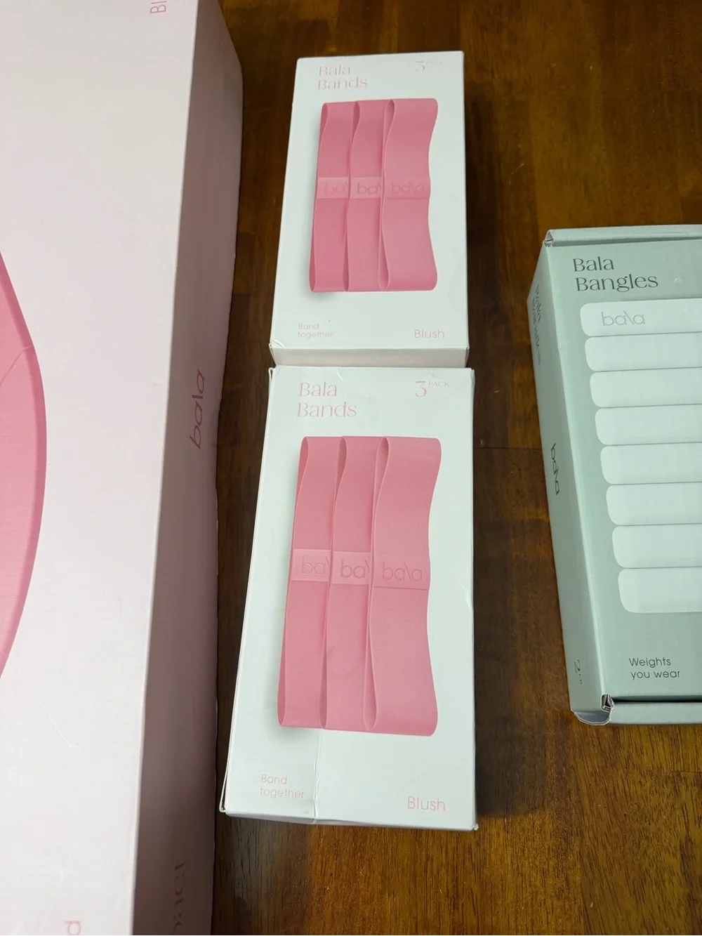 Brand New BALA Bangles Yoga Mat Bands Weights Lot x 4 Retail $220 Un-opened - Picture 3 of 12